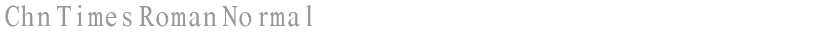 Times New Roman MT Std font preview