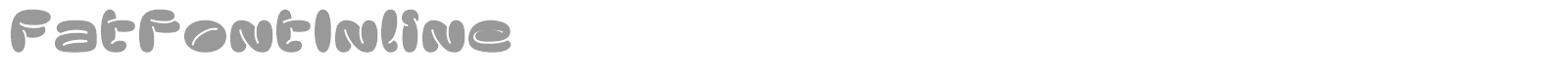 FatfontInline font preview