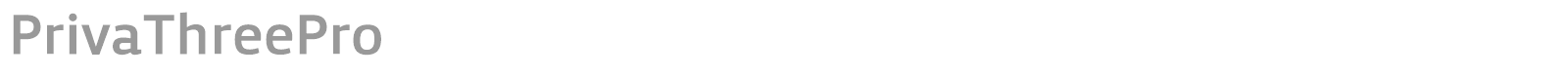 PrivaThreePro font preview