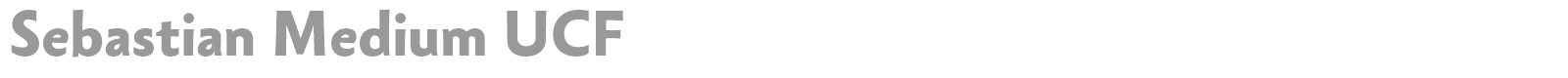 Sebastian Medium UCF font preview