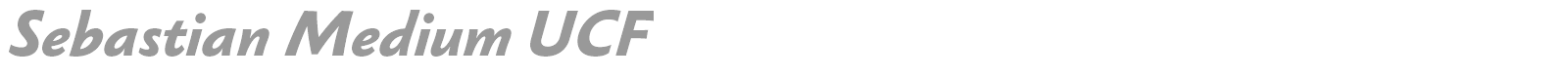 Sebastian Medium UCF font preview