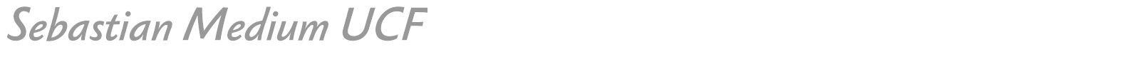 Sebastian Medium UCF font preview