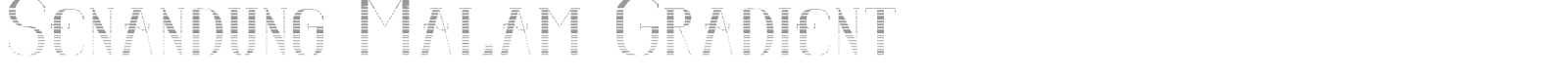 Senandung Malam Gradient font preview