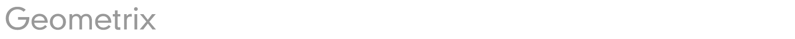 Geometrix font preview