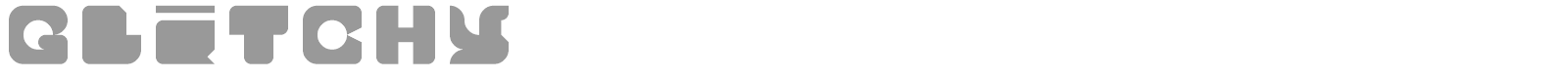 GLiTCHY font preview