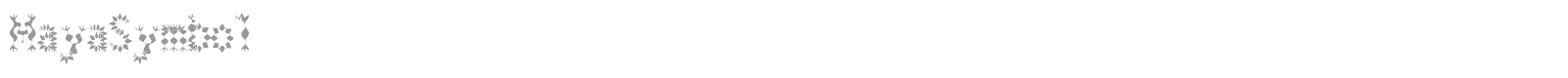 MayaSymbol font preview