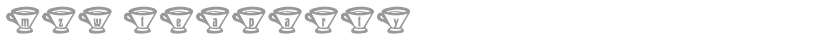 mzw teaparty font preview