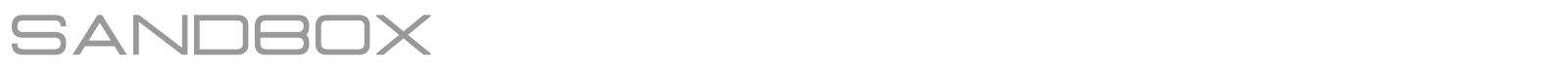 SANDBOX font preview