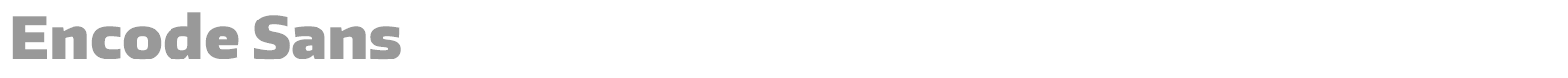 Encode Sans font preview
