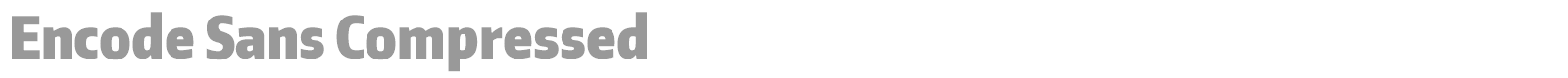 Encode Sans font preview