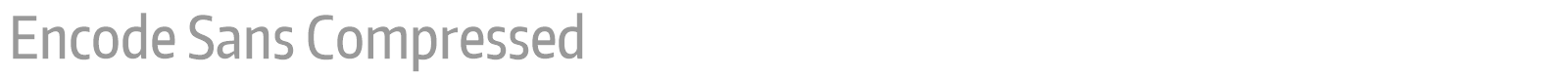 Encode Sans font preview