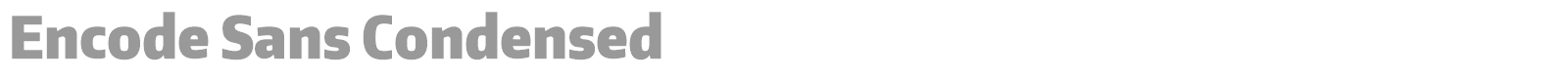 Encode Sans font preview