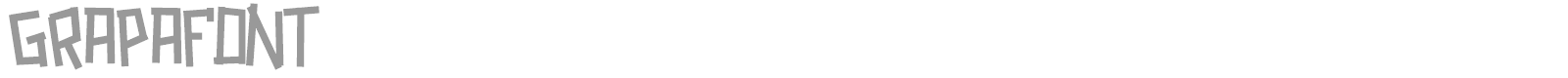 GRAPAFONT font preview
