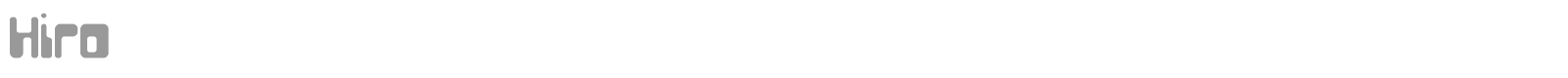 Hiro font preview