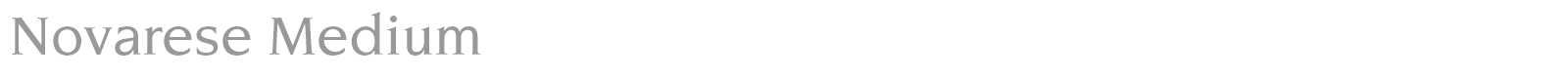 ITC Novarese font preview