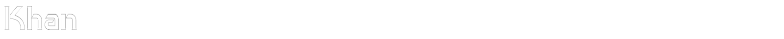 Khan font preview