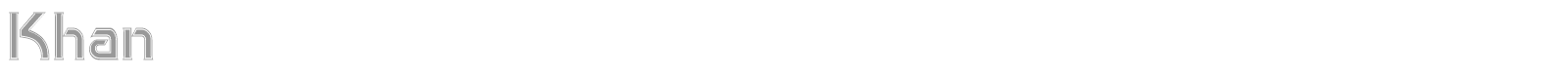 Khan font preview