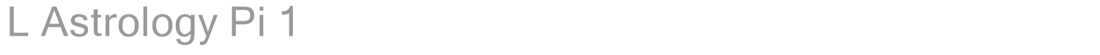 Linotype Astrology Pi font preview