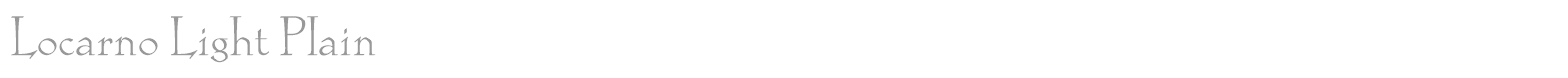 Locarno Light font preview