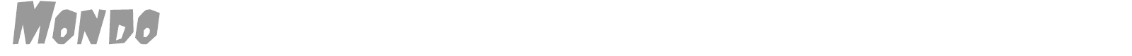 Mondo font preview