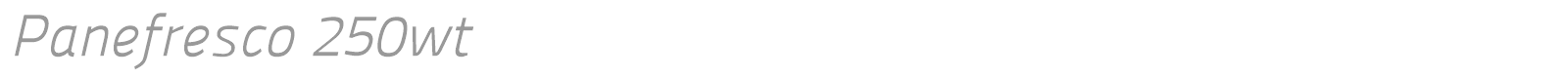 Panefresco font preview