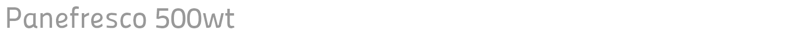 Panefresco font preview