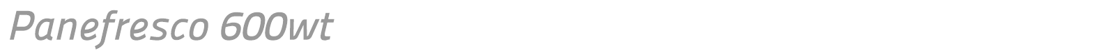 Panefresco font preview