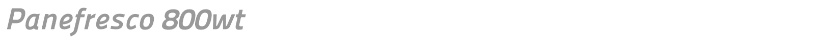 Panefresco font preview