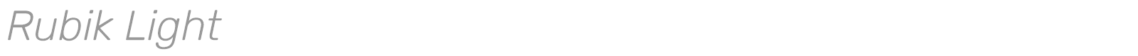 Rubik font preview