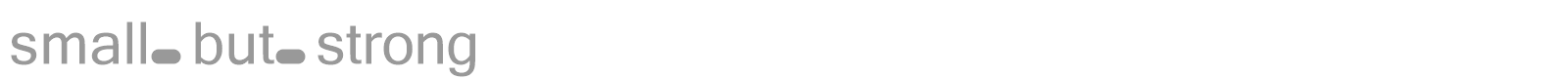 small.but.strong font preview