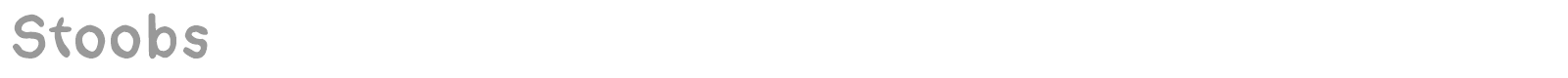 Stoobs font preview