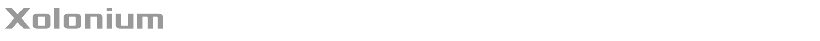 Xolonium font preview