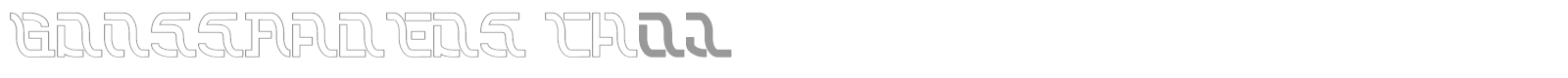GROSSFADERS CH02 font preview