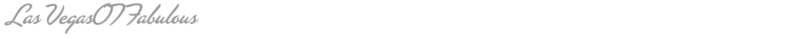 Las VegasOT font preview