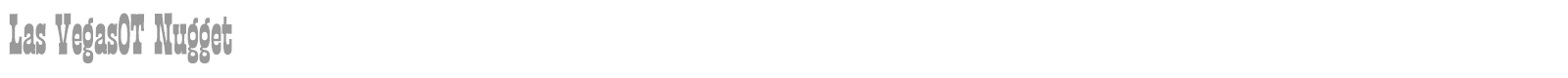 Las VegasOT font preview