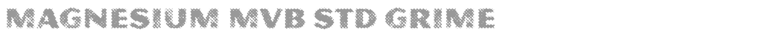 Magnesium MVB Std font preview