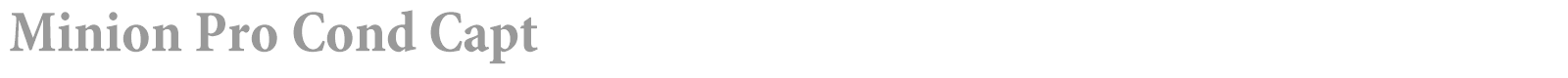 Minion Pro font preview