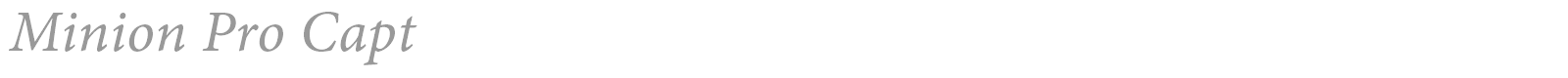 Minion Pro font preview