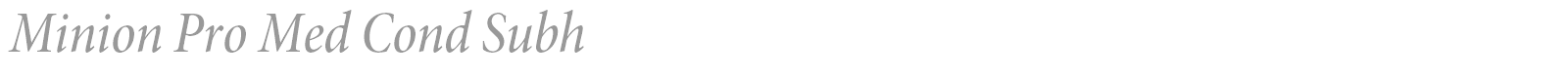 Minion Pro font preview