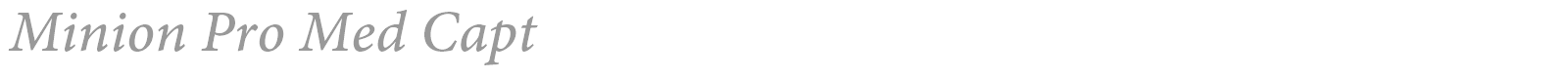 Minion Pro font preview