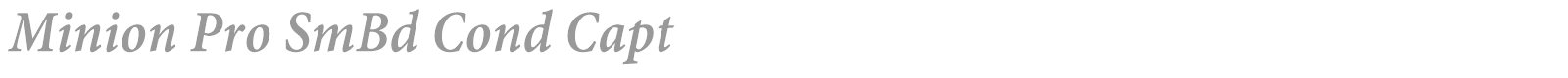 Minion Pro font preview