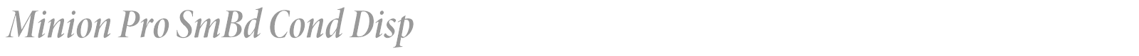 Minion Pro font preview