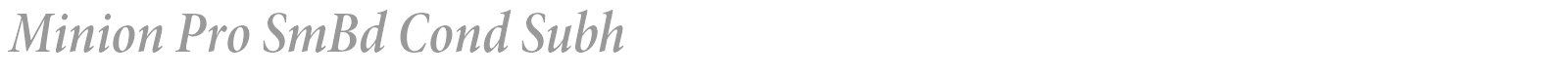Minion Pro font preview