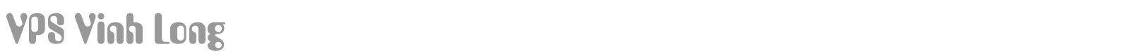 VPS Vinh Long font preview