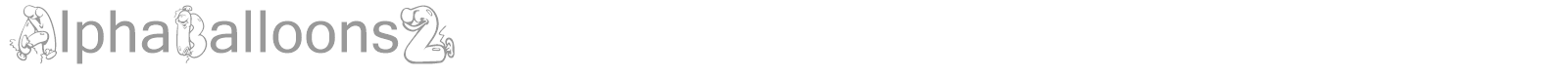 AlphaBalloons2 font preview