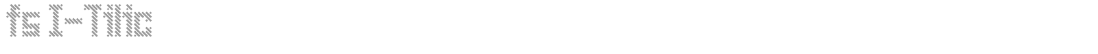 fs I-Tilic font preview