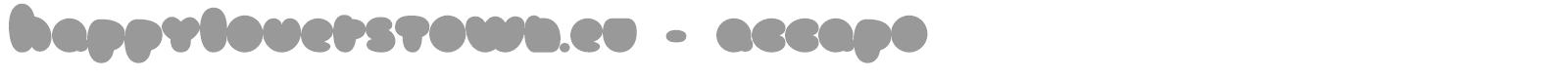 happyloverstown.eu - accapo font preview