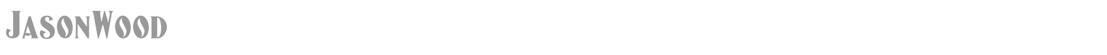 JasonWood font preview