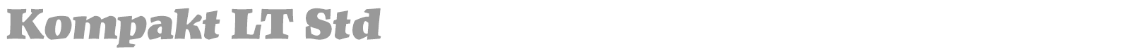 Kompakt LT Std font preview