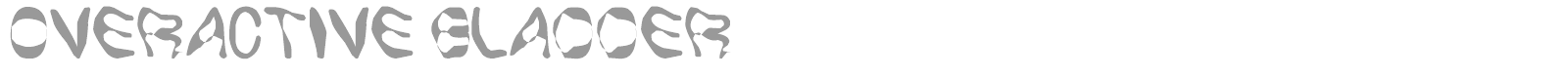 Overactive Bladder font preview